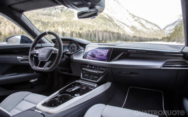 Audi RS e-tron GT Ice Race Edition: motore, cavalli, interni, prezzo, guida