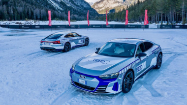 Audi RS e-tron GT ice race edition, la special elettrica in 99 esemplari