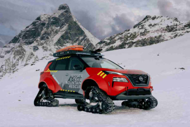 Nissan X-Trail Mountain Rescue, il crossover si trasforma in un mezzo di soccorso alpino