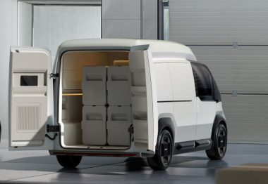 Veicoli commerciali – Un furgone elettrico Iveco by Hyundai