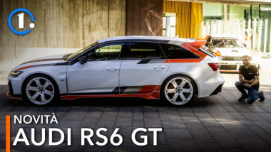 Audi RS6 GT: l'avant più potente e veloce al mondo arriva in Italia