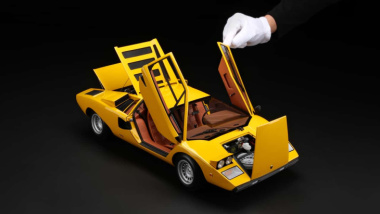 La Lamborghini Countach in scala 1:8 costa più di 18mila euro