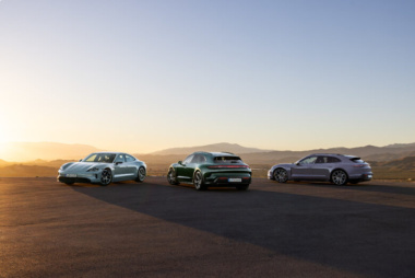 Porsche rinnova Taycan: migliorano le prestazioni, aumentano le dotazioni di serie