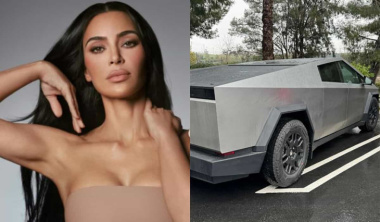 Kim Kardashian mostra la sua Tesla Cybertruck da 96.000 dollari e si dichiara una “mamma cool”