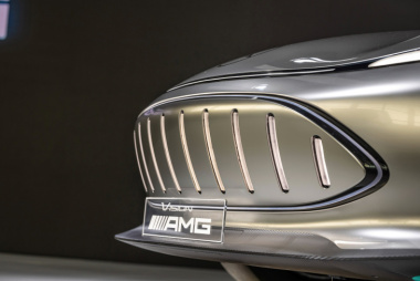 Mercedes-AMG, le foto spia della futura sportiva elettrica
