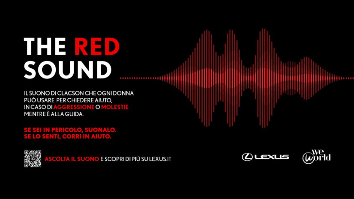 the red sound, lexus e weworld di nuovo insieme a supporto delle donne