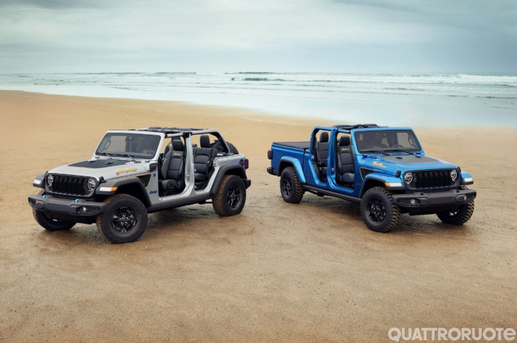 jeep – le beach edition di wrangler e gladiator