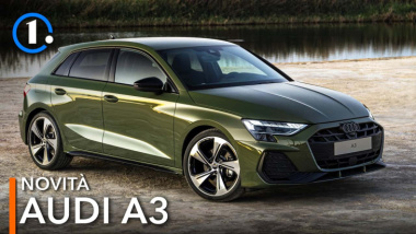 Audi A3 (2024): ecco come cambia con il nuovo facelift