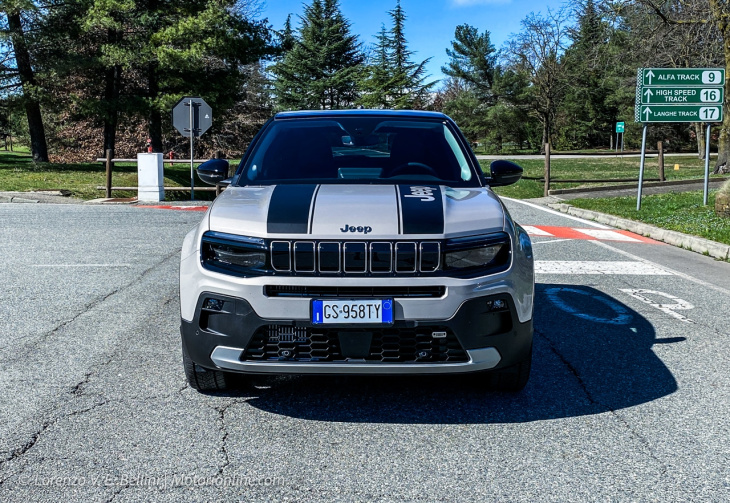 android, jeep avenger e-hybrid: prima prova dell’ibrido da 100 cv [foto e video]