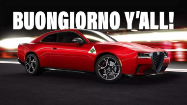 Nuova Alfa Romeo Giulia: eccola in versione Dodge Charger [RENDER]