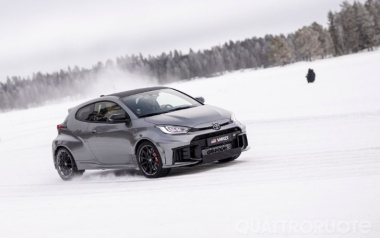 Toyota GR Yaris: prova, guida su neve e ghiaccio, prezzo