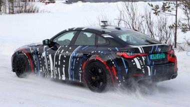 La BMW M con quattro motori alla prova della neve
