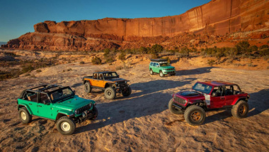 Le quattro nuove Jeep presentate all'Easter Safari 2024