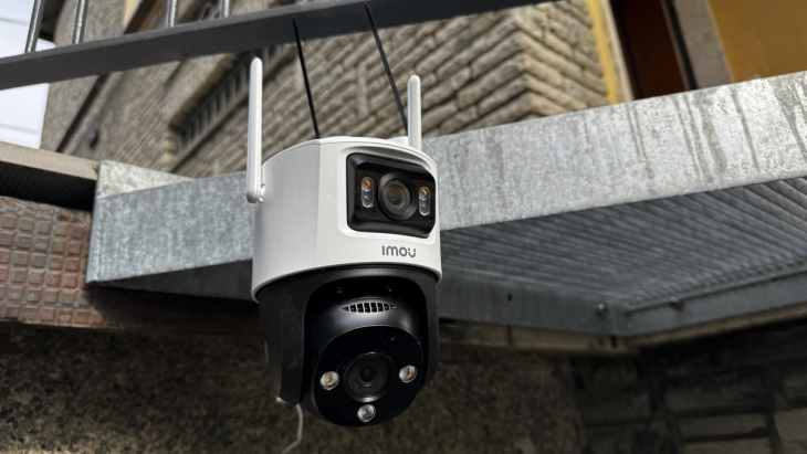 recensione imou cruiser dual, webcam di sicurezza doppia