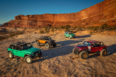Quattro nuovi concept debuttano al 58^ Easter Jeep Safari
