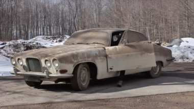 Una Jaguar abbandonata da 30 anni sta per rinascere