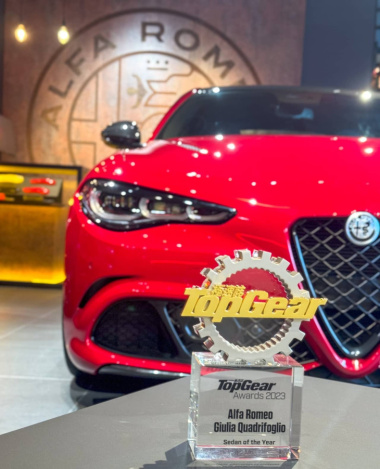Alfa Romeo Giulia Quadrifoglio è stata eletta “Sedan of the Year 2024”