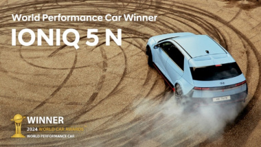 Hyundai IONIQ 5 N ottiene il premio di World Performance Car 2024