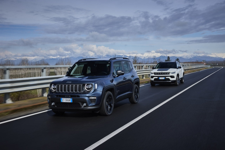 jeep renegade e compass e-hybrid rubano la scena all’e-hybrid international media drive di balocco