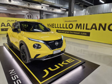 La Nissan Juke protagonista alla Milano Marathon 2024