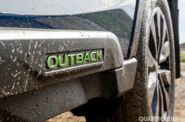 Subaru Outback Geyser: interni, dotazioni, uscita