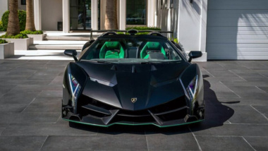 Una Lamborghini Veneno Roadster è in vendita a quasi 9 milioni