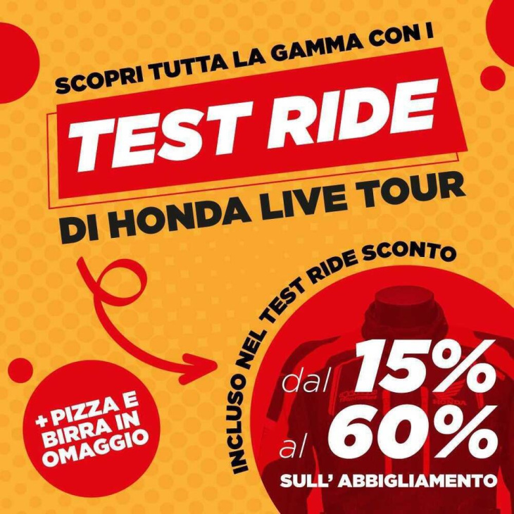 honda moto roma live tour