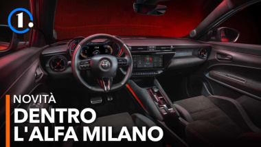 Alfa Romeo Milano, gli interni nel dettaglio