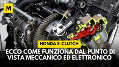 Tutto sulla Honda E-CLUTCH. Ecco come funziona dal punto di vista meccanico ed elettronico