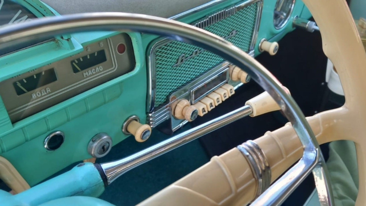 gaz volga m21 del 1959: le foto di un'auto meravigliosa