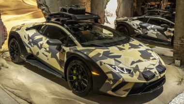 Lamborghini Huracan Sterrato, le All Terrain speciali alla Design Week