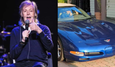Paul McCartney sorprende apparendo alla guida di una Chevrolet Corvette C5 a Los Angeles