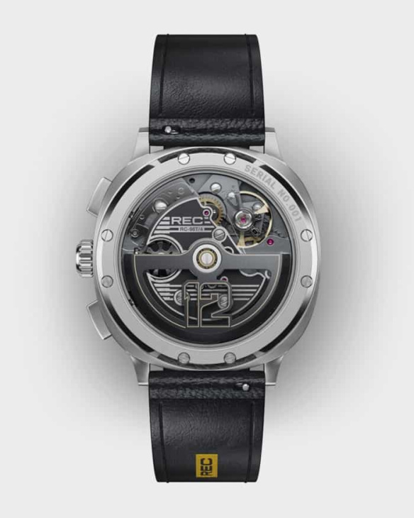 rec watches lancia un orologio in edizione limitata con alluminio della vettura f1 di ayrton senna