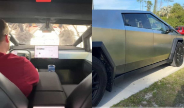 Il proprietario del Cybertruck diventa virale andando in un autolavaggio contro le raccomandazioni d’uso della Tesla