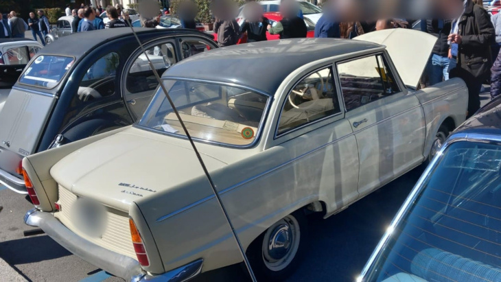 auto union dkw junior de luxe: le foto di un'auto tedesca di 63 anni
