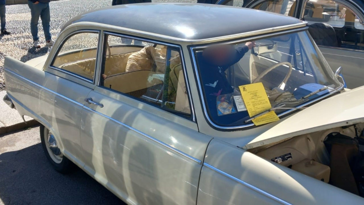 auto union dkw junior de luxe: le foto di un'auto tedesca di 63 anni