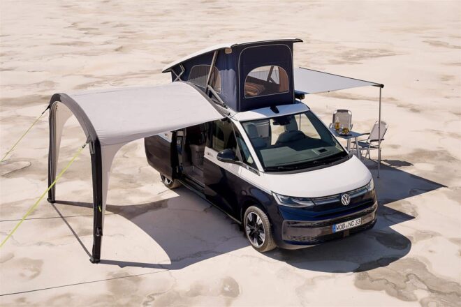 nuovo volkswagen california: il mini-camper si fa più spazioso, ora anche ibrido plug-in [foto]