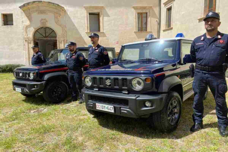 suzuki jimny al servizio delle forze dell’ordine: il fuoristrada entra nei carabinieri