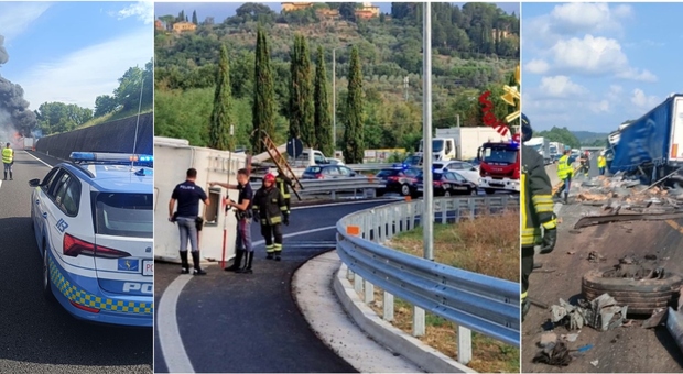 incidente a1, italia divisa in due: automobilisti bloccati e code lunghe chilometri in autostrada
