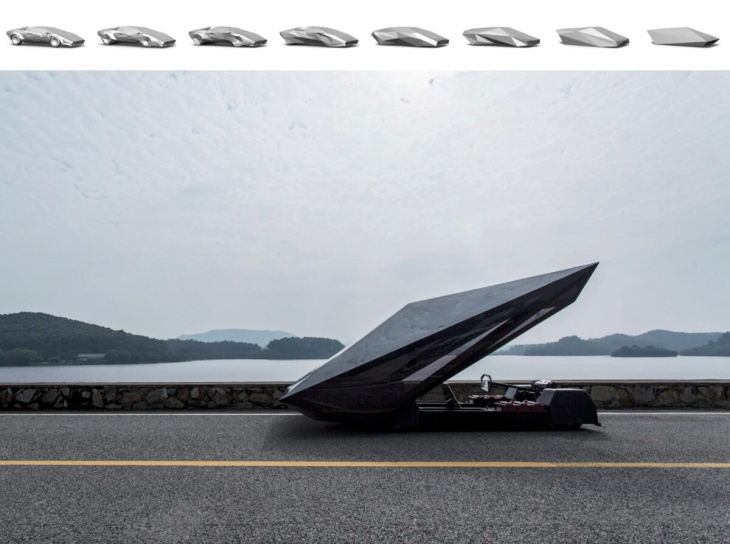 il concept lo res car è extraterrestre: una biposto elettrica - galleria foto
