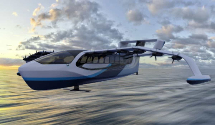 elektrische seaglider, il “battello volante del futuro”, potrebbe rivoluzionare il trasporto marittimo