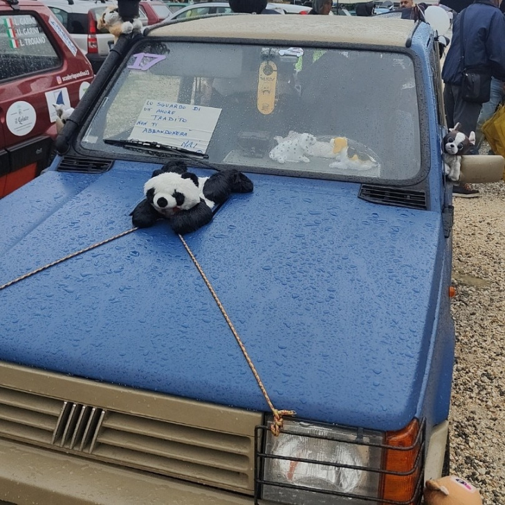 fiat: il raduno delle panda a pandino