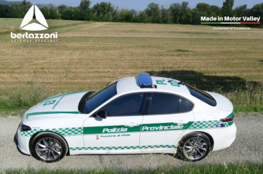 Alfa Romeo Giulia – Una 2.0 Turbo da 280 CV per la Polizia Provinciale di Pavia
